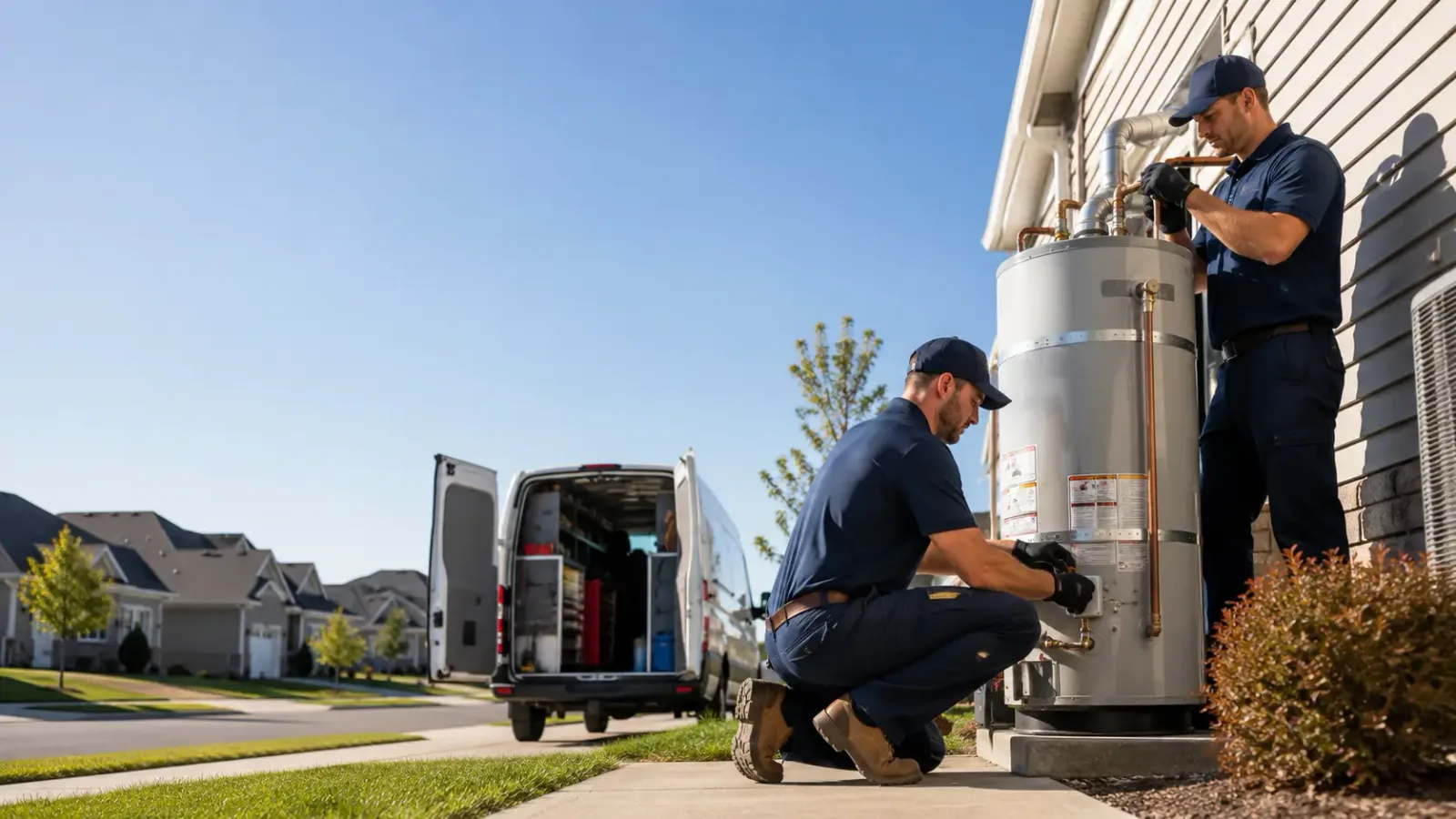Water Heater Installation in Barneveld, WI